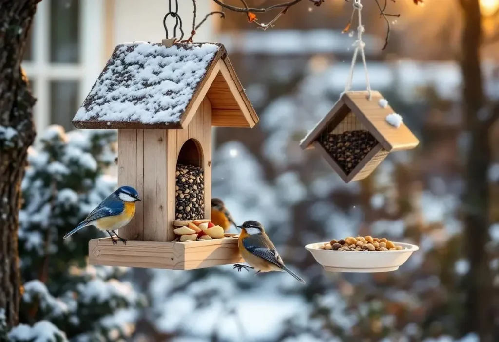 Comment bien nourrir les oiseaux du jardin en hiver : le guide ultime