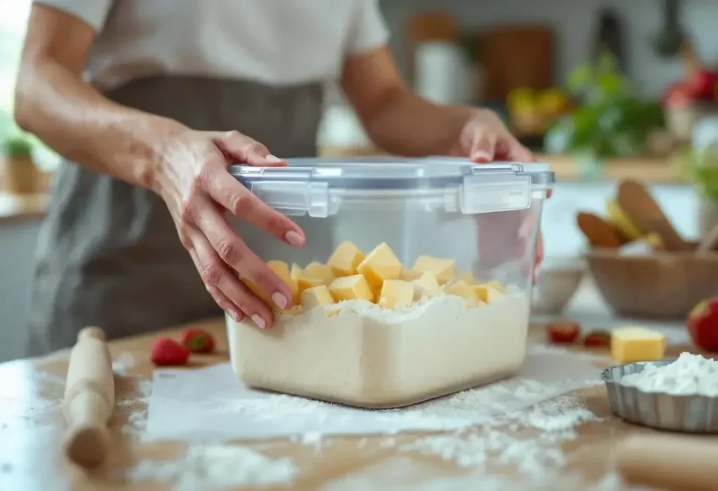 J’ai découvert cette astuce avec une simple boîte : ma pâte à tarte maison prête en 2 minutes top chrono !