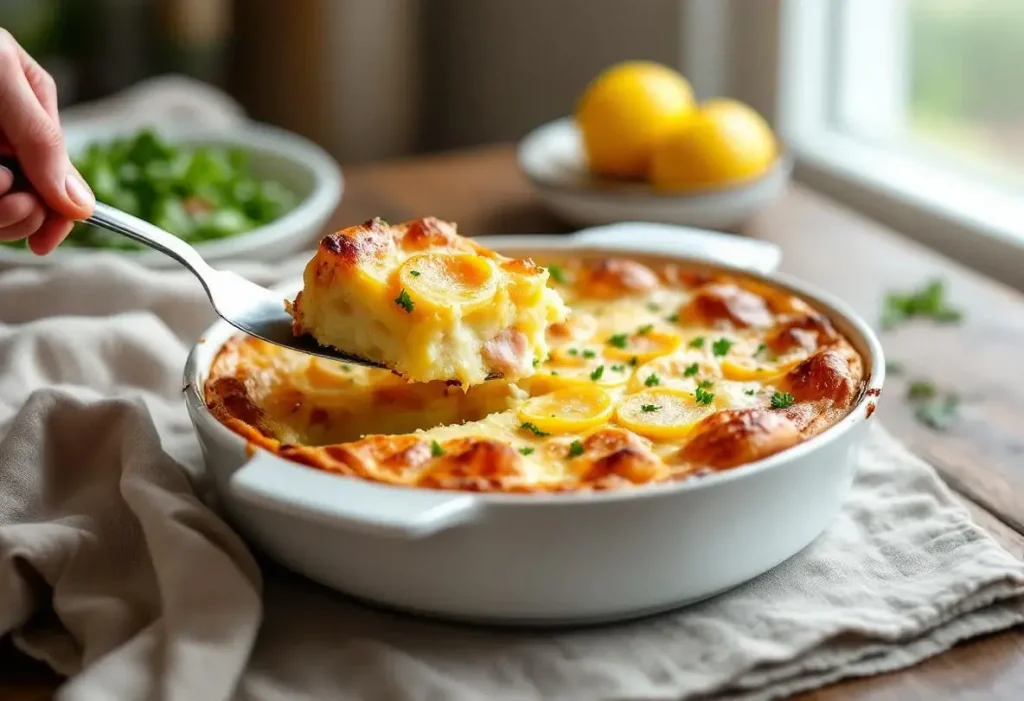 Marre des quiches ? Succombez à ce clafoutis pommes de terre-thon ultra fondant, prêt en 5 minutes